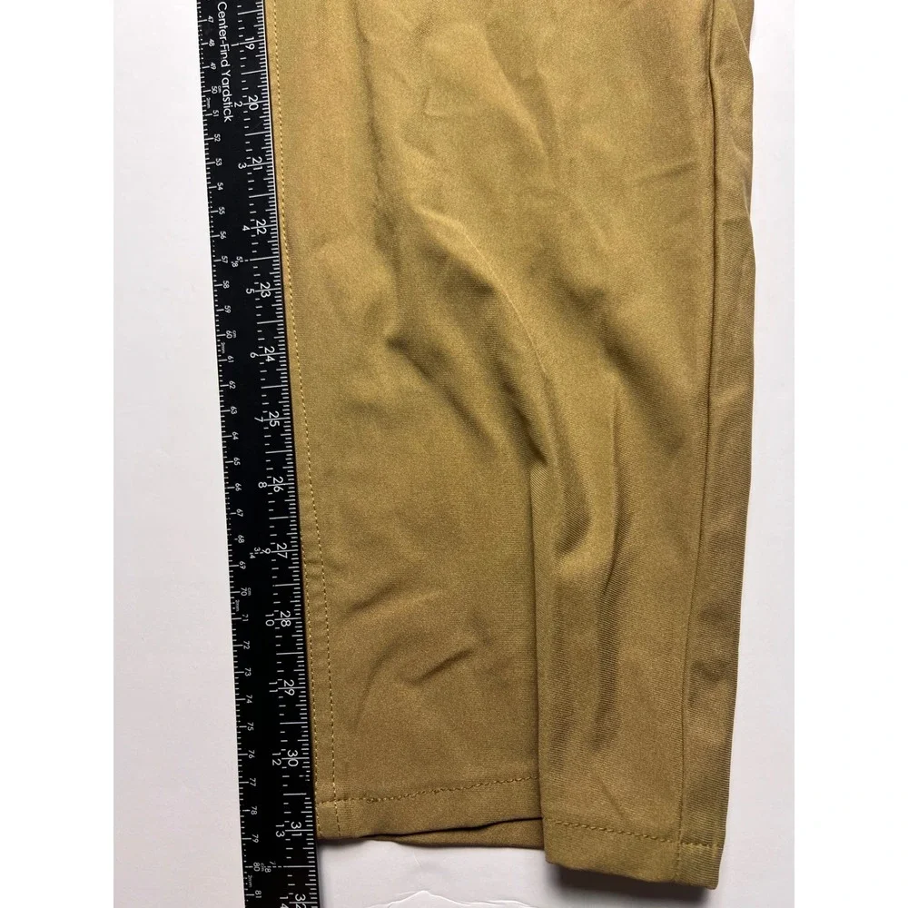 Levi's 511 Slim Fit Pants Mens 34x32 Khaki Tan Engineered for Movement 0874